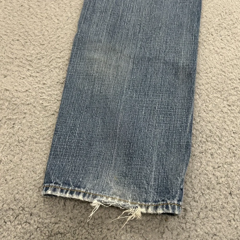 Levis Jeans Mens 34x32 Blue Denim 511 Skinny Light Wash American Red Tab Cotton